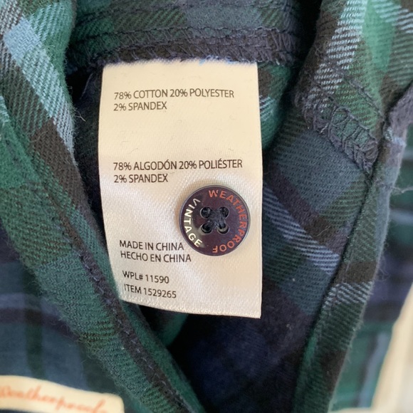 Weatherproof Vintage Ladies Stretch Flannel - Picture 5 of 6